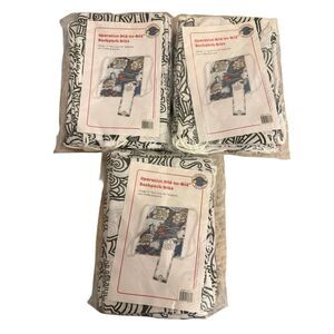 🟢🟢Brand New Operation Kid to Kid Backpack Kits 30 Jesus Loves Me Backpack Arts